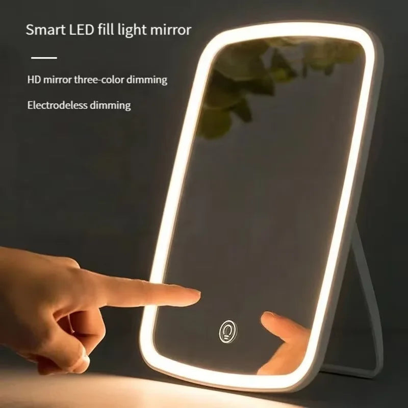 Glow Ritual Stand LED Mirror